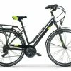 28" MBM Cykel Split D 46 Cm 21 Sp Mat Sort Hvid