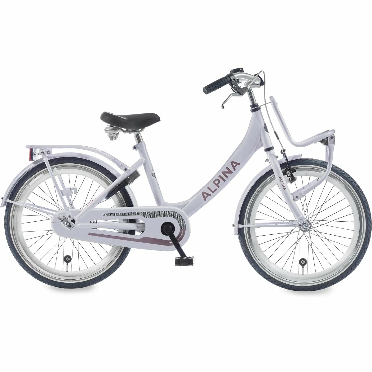 20 " Alpina Clubb Pigecykel 31 Cm Alu Ramme Frosty Pink mat 3 20 " Alpina Clubb Pigecykel 31 Cm Alu Ramme Frosty Pink mat