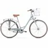 28 Tommer Damecykel Romet Pop Art Lux 7 Gear, Grå Uden Kurv -Cykler til børn butik 28 Romer Pop Art Lux 4.w1200