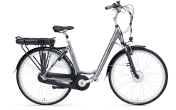 Elcykel Popal Sway 3 Gear V-bremser Metal Grå