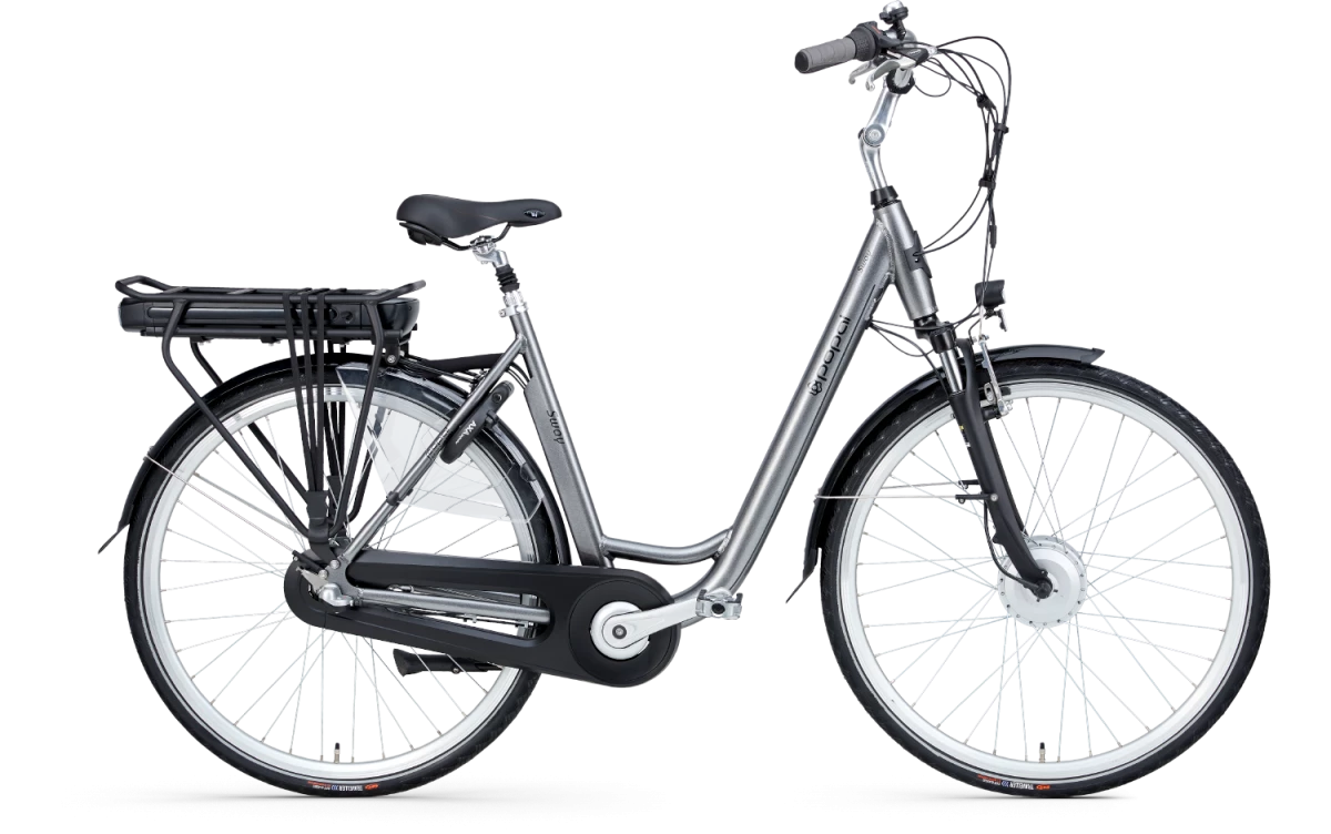 Elcykel Popal Sway 3 Gear V-bremser Metal Grå 3 Elcykel Popal Sway 3 Gear V-bremser Metal Grå