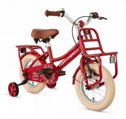 Supersuper 12 Tommer Pigecykel Cooper Super Super Rød