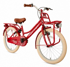 Supersuper 20 Tommer Pigecykel Cooper Super Super Rød