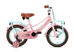 Supersuper 14 Tommer Pigecykel Lola Super Super Roze Turkis