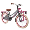 Supersuper 20 Tommer Pigecykel Lola Super Super Grå Pink -Cykler til børn butik 4210 67f34f1cd7d2b047b89c9ff011eb070d880cb2fb.w1200