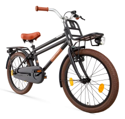 Supersuper 20 Tommer Drengecykel Cooper Bamboo Sort