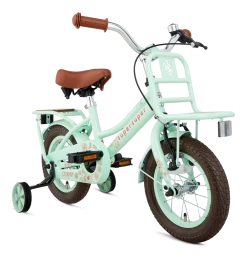 Supersuper 12 Tommer Pigecykel Cooper Bamboo Pistacie Grøn