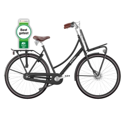 28 Tommer Damecykel Popal Prestige 3 Gear RN Mat Sort