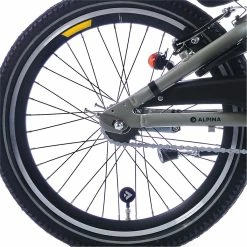 Alpina Baghjul 20 Hlqc Trail Sort Sw Spk