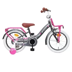 Amigo Bloom 16 Tommer 24 Cm Pigecykel, Grå