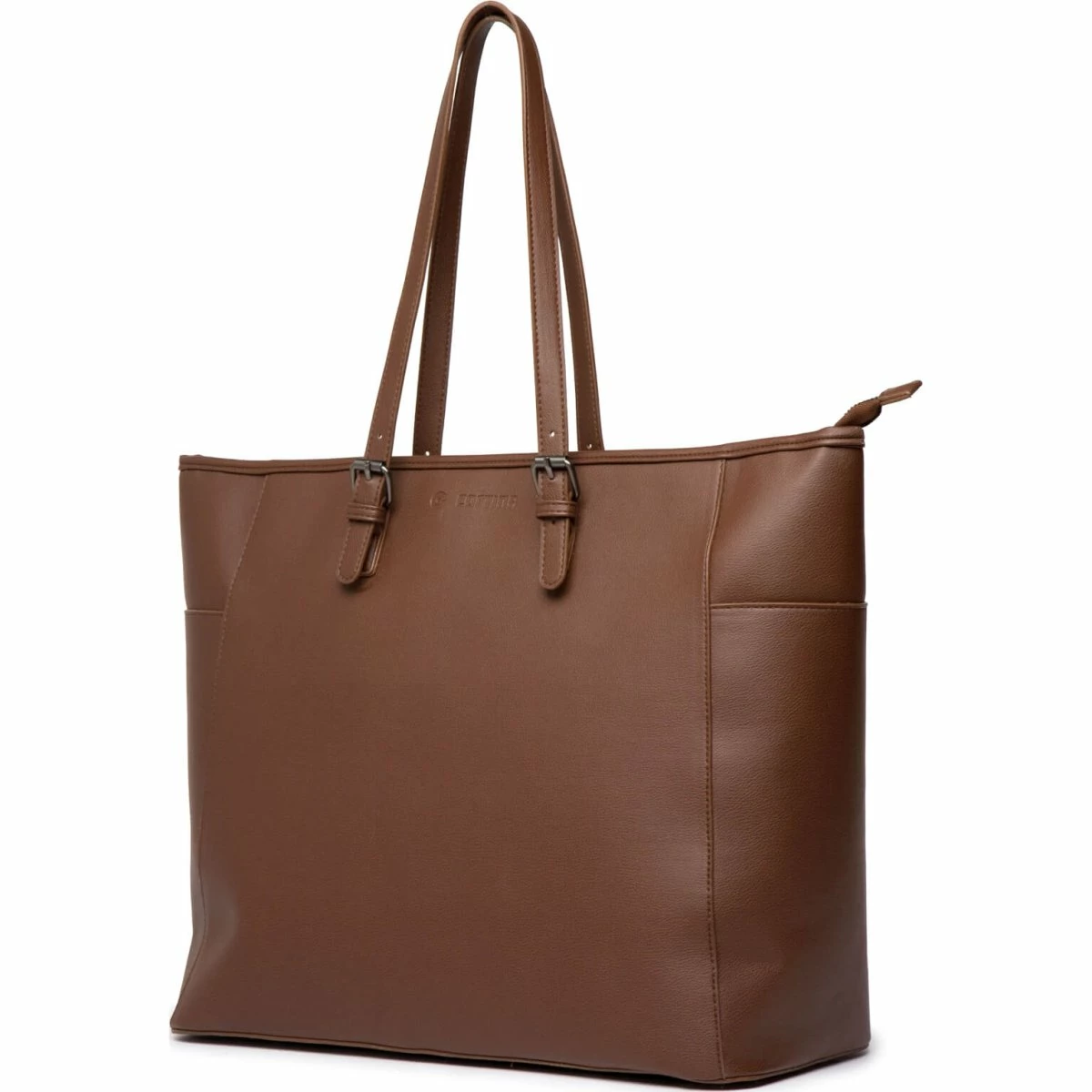 Cortina Dame Cykeltaske Milan PU Læder Brun 3 Cortina Dame Cykeltaske Milan PU Læder Brun