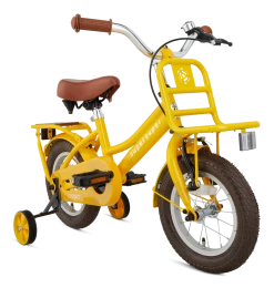 Supersuper 12 Tommer Pigecykel Cooper Bamboo Gul
