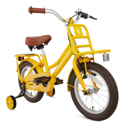 Supersuper 14 Tommer Pigecykel Cooper Bamboo Gul