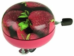 Cykel Ringeklokke 80 Mm M-Wave Jordbær