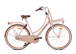 28 Tommer Damecykel Popal Daily Basic 3 Gear, Laks Farvet