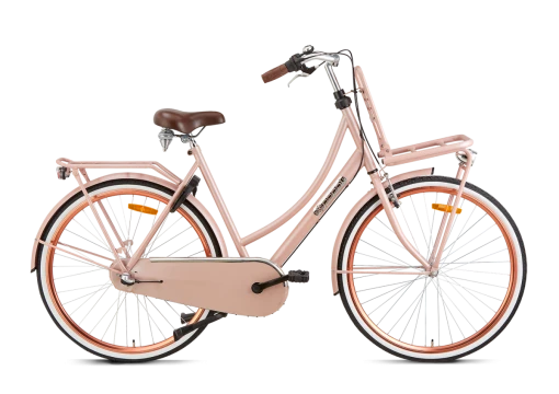 28 Tommer Damecykel Popal Daily Basic 3 Gear, Laks Farvet -Cykler til børn butik Daily 28 laks 1.w1200