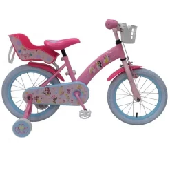 Disney Prinsesse 16 Tommer 25,4 Cm Pigecykel Lyserød