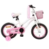 Amigo Flower 14 Tommer Pigecykel Hvid -Cykler til børn butik Flower 14 hvid.w1200