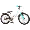 Volare Glamour 16 Tommer Pigecykel Fodbremse Hvid/mintgrøn