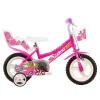 Dino Happy 12 Tommer Pigecykel Lyserød -Cykler til børn butik Happy 12.w1200