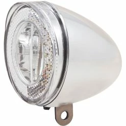 Spanninga Headlight Swingo XDOC ON/UIT DYNAMO 20 LUX CHROME