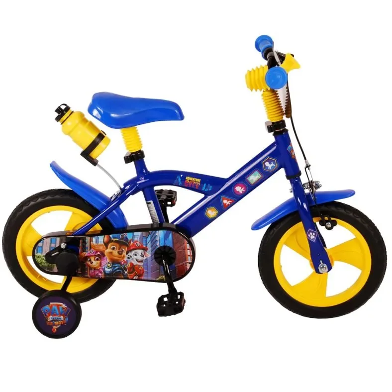Paw Patrol 12 Tommer Drengecykel Blå/gul 3 Paw Patrol 12 Tommer Drengecykel Blå/gul