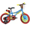 Dino Pinocchio 16 Tommer 27 Cm Drengecykel Blå/rød -Cykler til børn butik Pinoccchio 16.w1200