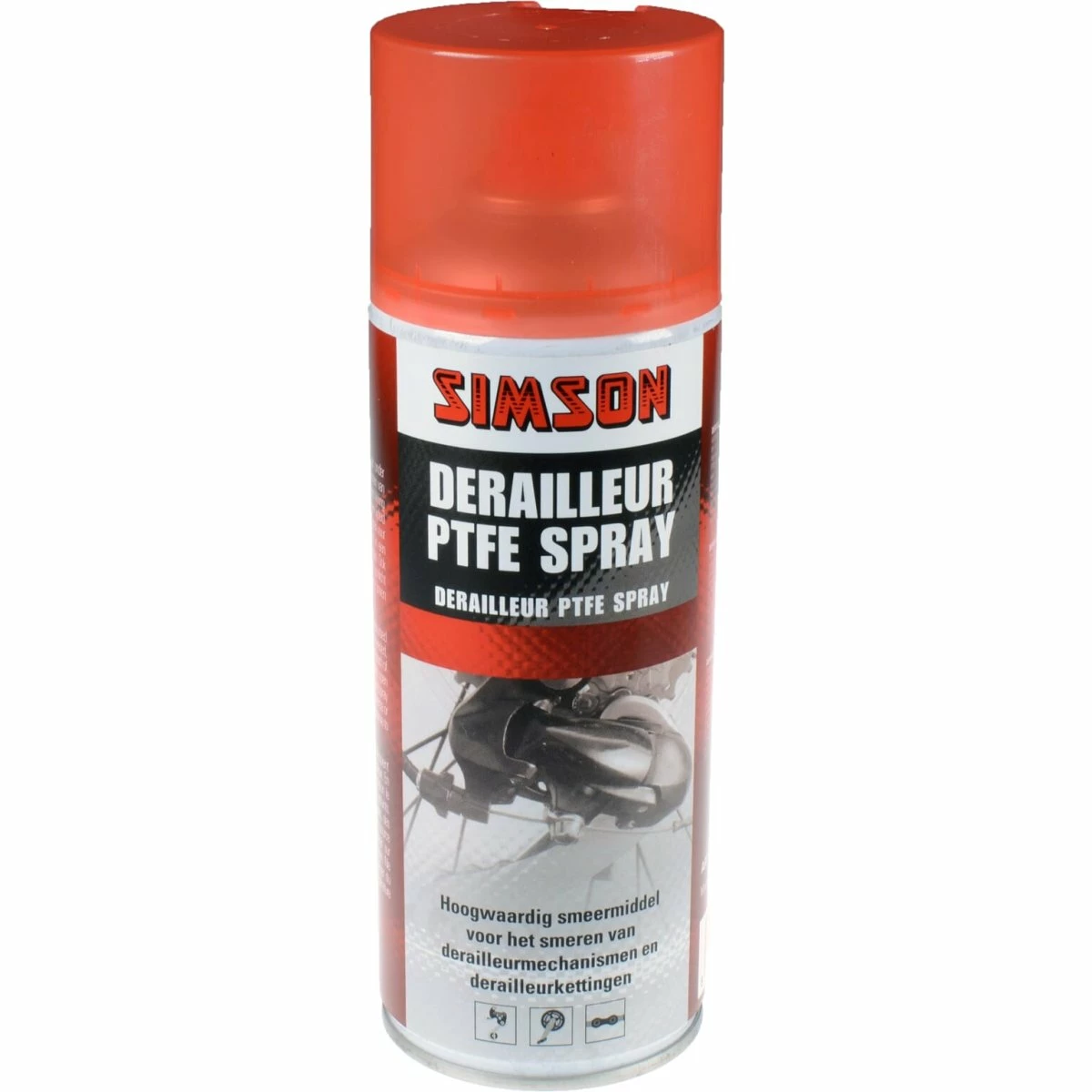 Simson Derailleur PTFE Spray 400ml 3 Simson Derailleur PTFE Spray 400ml