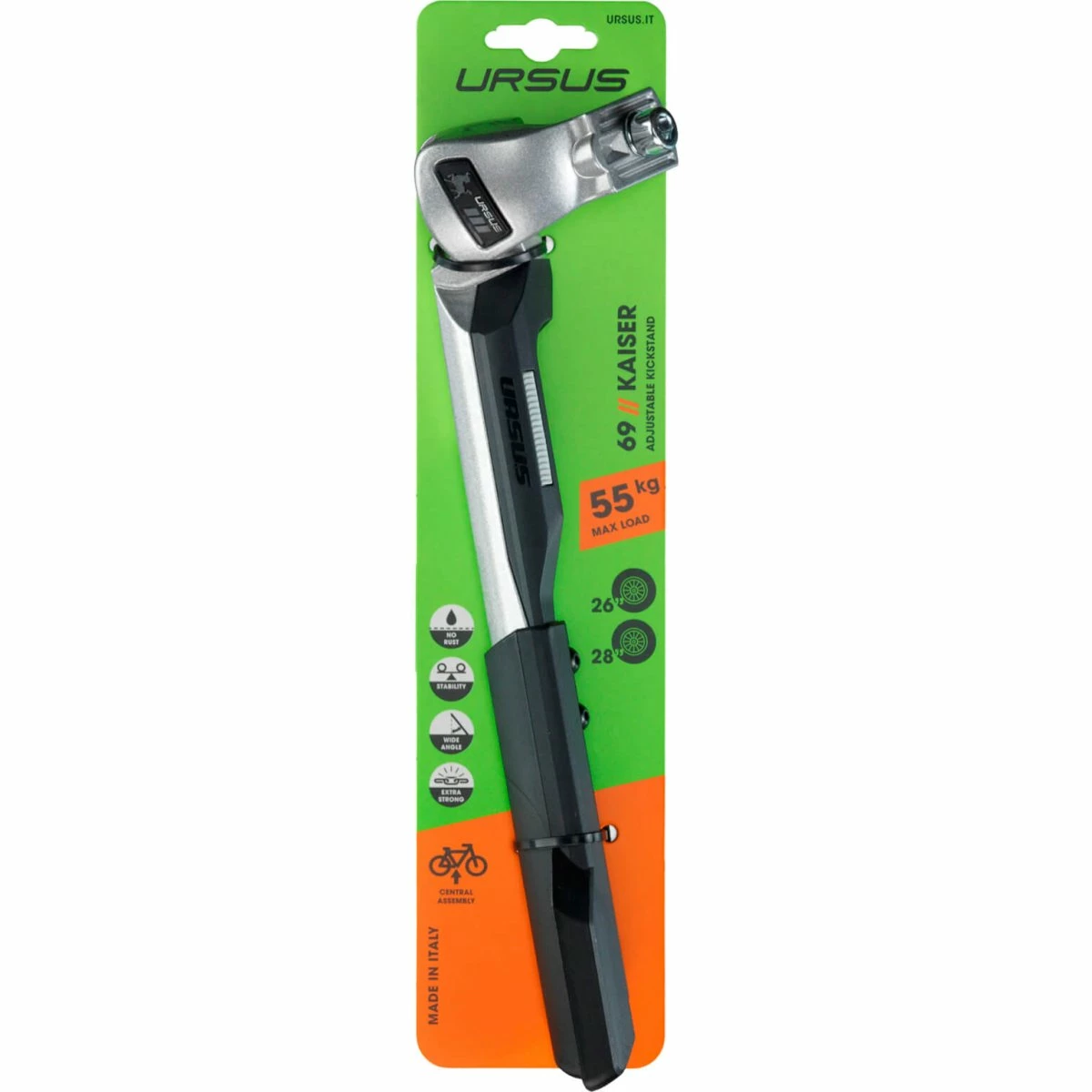 Ursus Støttefod Kaiser Verst E-Bike Zi 3 Ursus Støttefod Kaiser Verst E-Bike Zi