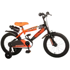 Volare Sportivo 16 Tommer Drengecykel Fodbremse Orange/sort