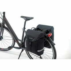 Cameo Cykeltaske Dobbelt Sport Bag Sort 28L