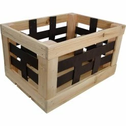 Cykelkasse Lædernet 20L 40x29x24cm