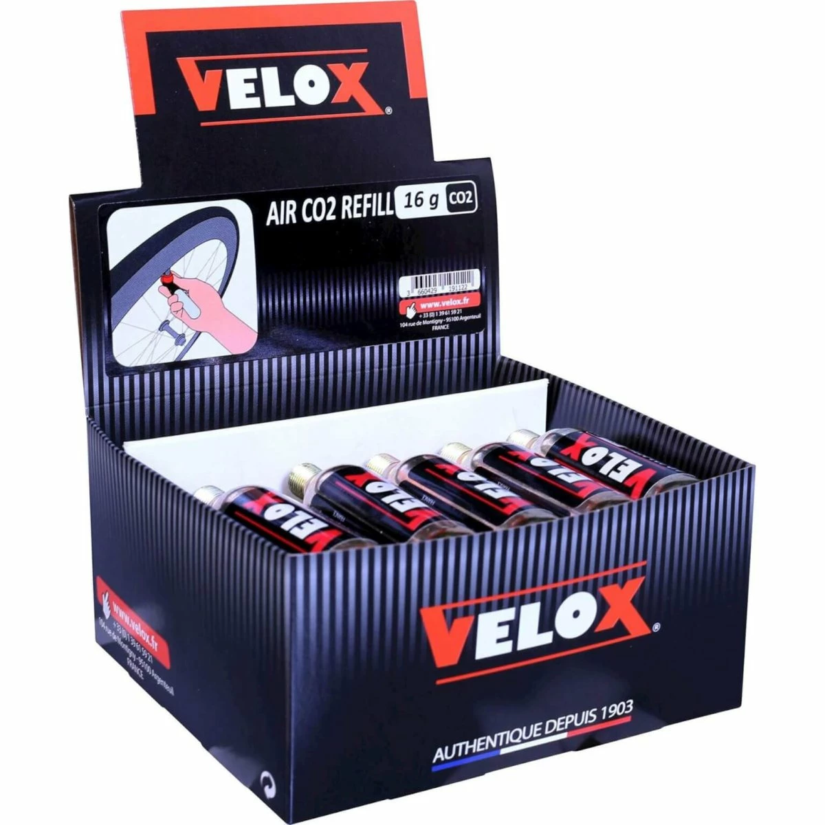 Velox Display CO2 Mønstre 16gr (15) 3 Velox Display CO2 Mønstre 16gr (15)