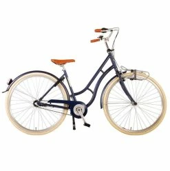 Volare Lifestyle 28 Tommer 48 Cm Damecykel 3V Fodbremse Blå
