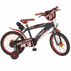 Toimsa Volcano 16 Tommer Drengecykel Sort
