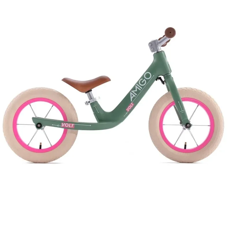 Amigo Volt 12" Løbecykel Grøn 3 Amigo Volt 12" Løbecykel Grøn