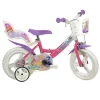 Dino Winx Club 12 Tommer Pigecykel Lyserød/lilla -Cykler til børn butik Winx 12.w1200