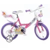 Dino Winx Club 14 Tommer Pigecykel Lyserød/lilla