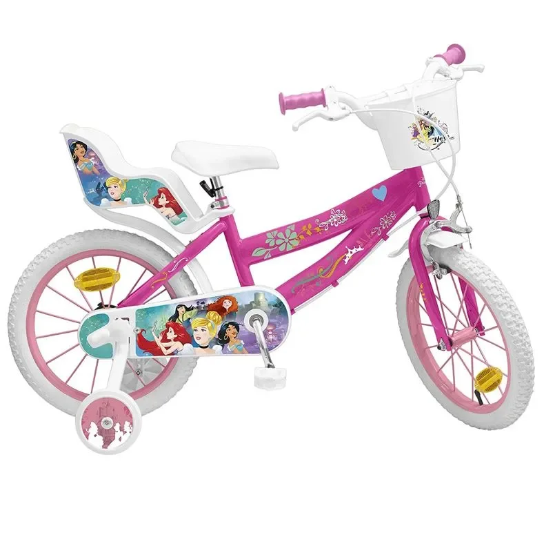 Prinsesse 16 Tommer 25,4 Cm Pigecykel Pink 3 Prinsesse 16 Tommer 25,4 Cm Pigecykel Pink